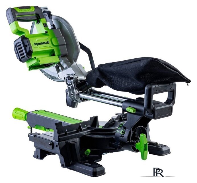 Торцовочная пила Greenworks GD24MS216K4 1501707UB (с 1-им АКБ) - Изображение №6 — Интернет-магазин ПроЗаказ