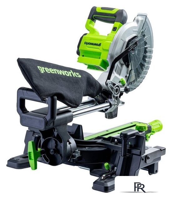 Торцовочная пила Greenworks GD24MS216K4 1501707UB (с 1-им АКБ) - Изображение №5 — Интернет-магазин ПроЗаказ