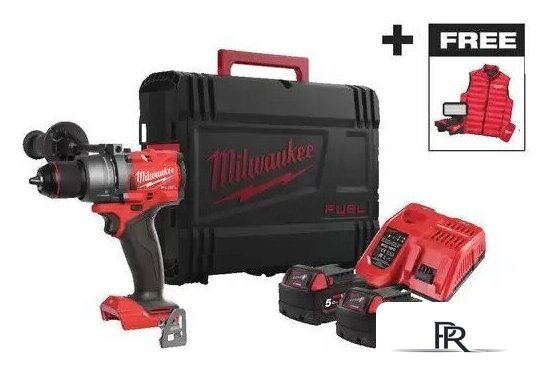 Ударная дрель-шуруповерт Milwaukee M18 FPD3MC-502X 4933499451 (с 2-мя АКБ, кейс) - Изображение №1 — Интернет-магазин ПроЗаказ