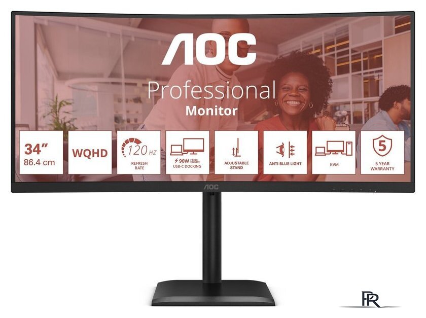 Монитор AOC CU34E4CV - Изображение №1 — Интернет-магазин ПроЗаказ