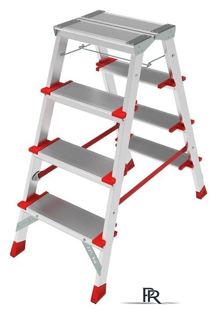 Лестница-стремянка Новая высота NV 3127 (2x4 ступени) - Изображение №2 — Интернет-магазин ПроЗаказ