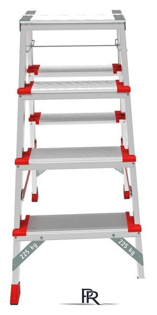 Лестница-стремянка Новая высота NV 3127 (2x4 ступени) - Изображение №4 — Интернет-магазин ПроЗаказ
