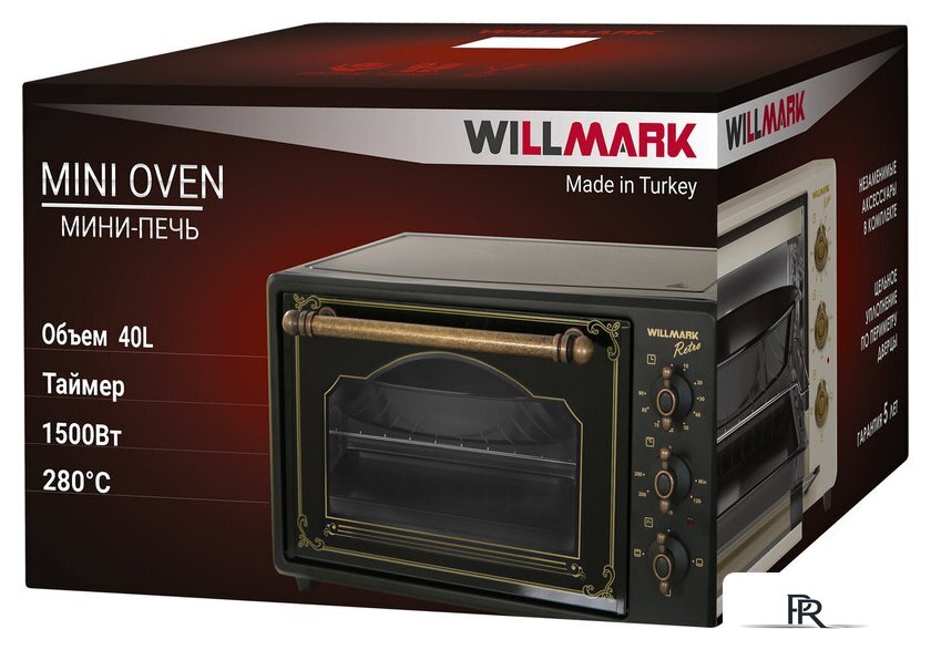 Мини-печь Willmark WOF-405BLR - Изображение №6 — Интернет-магазин ПроЗаказ