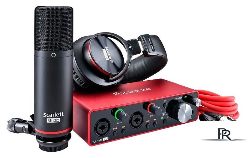 Комплект для звукозаписи Focusrite Scarlett 2i2 Studio (3-е поколение) - Изображение №1 — Интернет-магазин ПроЗаказ