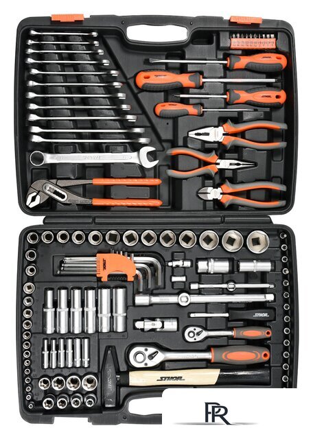Универсальный набор инструментов Sthor 58690 122 предмета - Изображение №1 — Интернет-магазин ПроЗаказ
