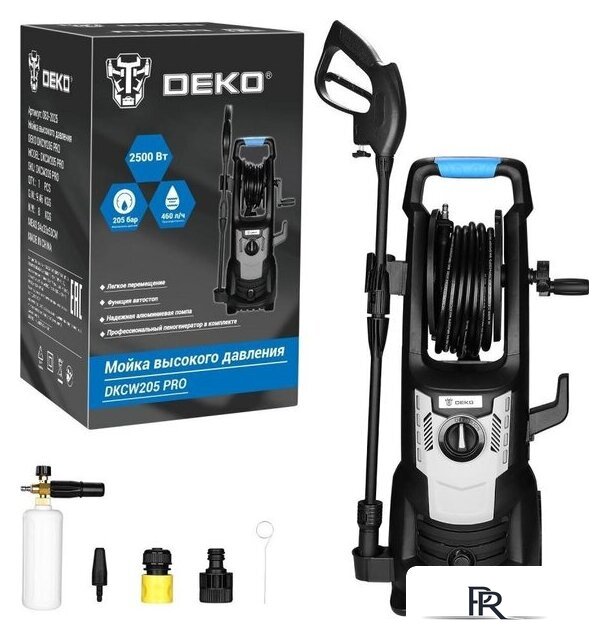 Мойка высокого давления Deko DKCW205 PRO 083-2025 - Изображение №5 — Интернет-магазин ПроЗаказ