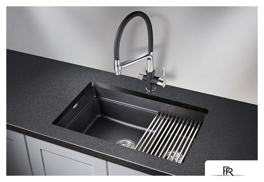 Кухонная мойка Granula KS-7304 (шварц) - Изображение №2 — Интернет-магазин ПроЗаказ