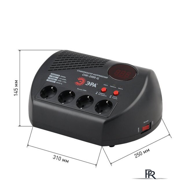 Стабилизатор напряжения ЭРА СНК-2000-Ц Б0031075 - Изображение №4 — Интернет-магазин ПроЗаказ