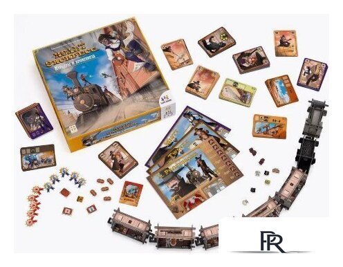 Настольная игра Стиль Жизни Кольт Экспресс: Курьеры и бронепоезд (дополнение) - Изображение №1 — Интернет-магазин ПроЗаказ