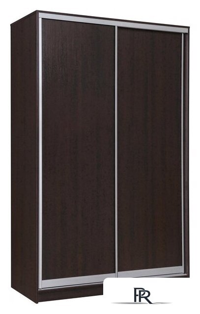 Шкаф-купе Рэйгрупп 138 VVX Elgon РГ-05.03 (венге/хром) - Изображение №1 — Интернет-магазин ПроЗаказ