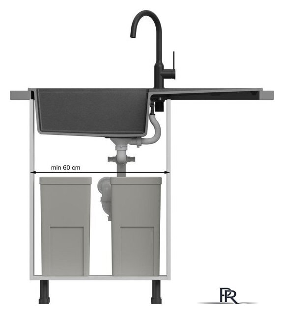 Кухонная мойка Quadron HCQE10050U1_PVDC1_P2O - Изображение №6 — Интернет-магазин ПроЗаказ