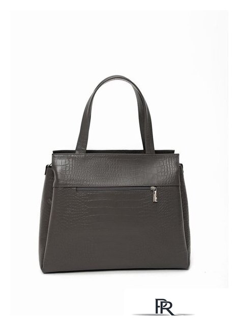 Женская сумка Souffle 322 3225011 (серый теплый кайман эластичный) - Изображение №2 — Интернет-магазин ПроЗаказ