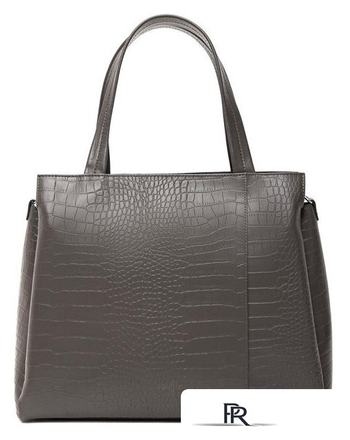 Женская сумка Souffle 322 3225011 (серый теплый кайман эластичный) - Изображение №1 — Интернет-магазин ПроЗаказ