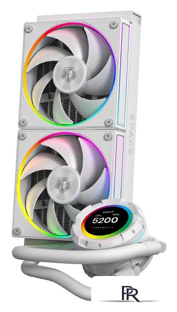 Система жидкостного охлаждения для процессора ID-Cooling SL240 White - Изображение №2 — Интернет-магазин ПроЗаказ
