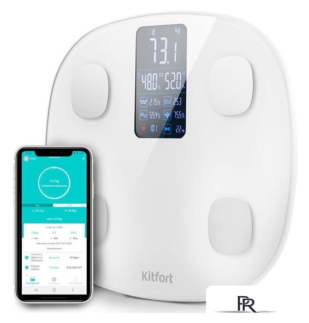 Умные напольные весы Kitfort KT-808 - Изображение №3 — Интернет-магазин ПроЗаказ
