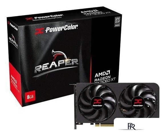 Видеокарта PowerColor Reaper AMD Radeon RX 9060 XT 8GB GDDR6 RX9060XT 8G-A - Изображение №6 — Интернет-магазин ПроЗаказ