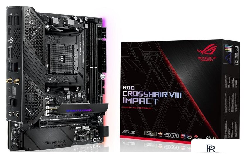Материнская плата ASUS ROG Crosshair VIII Impact - Изображение №10 — Интернет-магазин ПроЗаказ