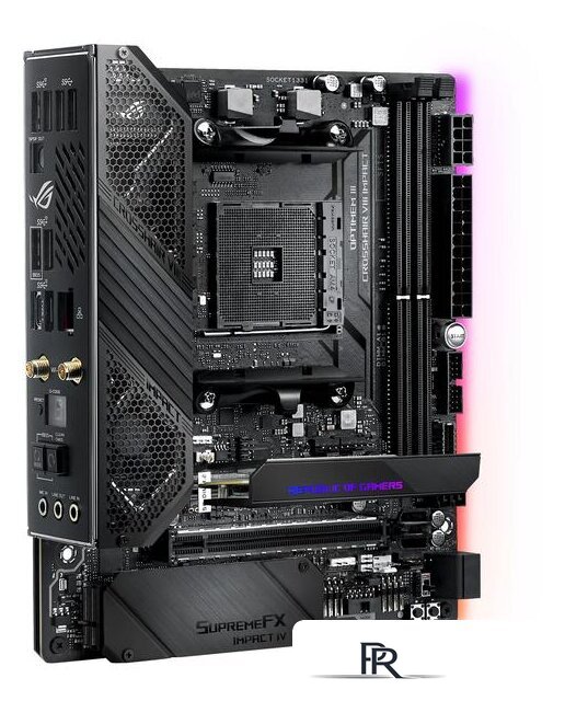 Материнская плата ASUS ROG Crosshair VIII Impact - Изображение №2 — Интернет-магазин ПроЗаказ