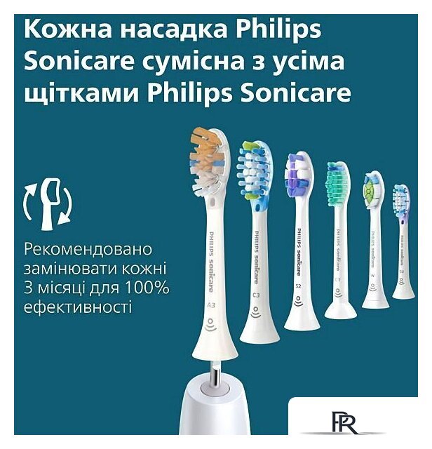 Электрическая зубная щетка Philips Sonicare 6100 HX7406/01 - Изображение №7 — Интернет-магазин ПроЗаказ