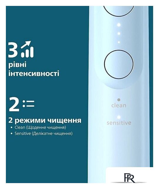 Электрическая зубная щетка Philips Sonicare 6100 HX7406/01 - Изображение №3 — Интернет-магазин ПроЗаказ