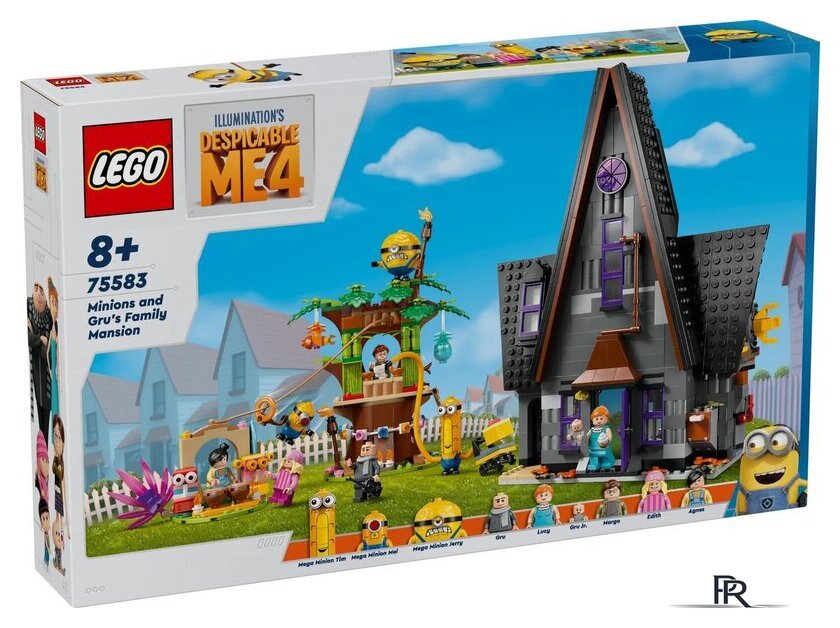 Конструктор LEGO Despicable Me 4 75583 Миньоны и семейный особняк Грю - Изображение №1 — Интернет-магазин ПроЗаказ
