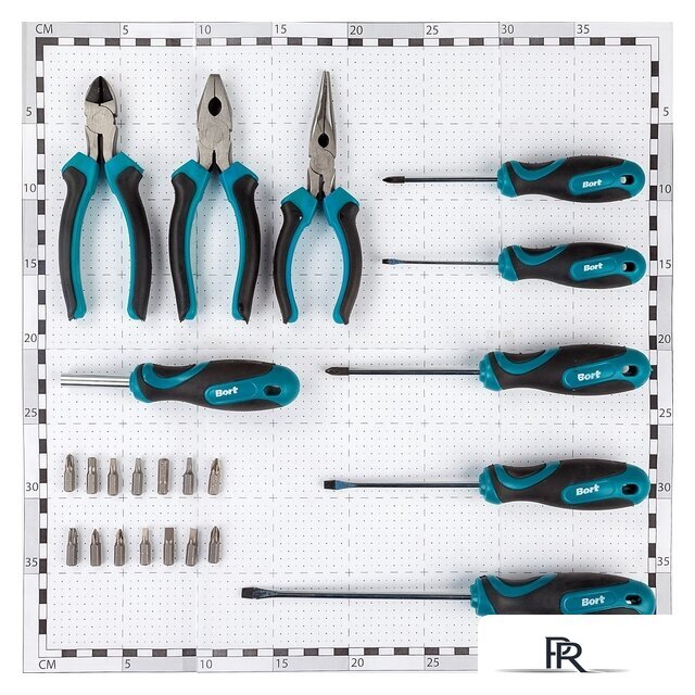 Набор домашнего мастера Bort BTK-24 (24 предмета) - Изображение №4 — Интернет-магазин ПроЗаказ