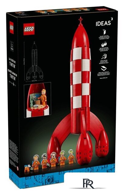 Конструктор LEGO Ideas 21367 Tintin Moon Rocket - Изображение №16 — Интернет-магазин ПроЗаказ