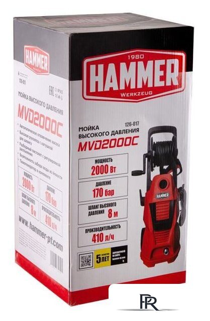 Мойка высокого давления Hammer MVD2000C - Изображение №15 — Интернет-магазин ПроЗаказ