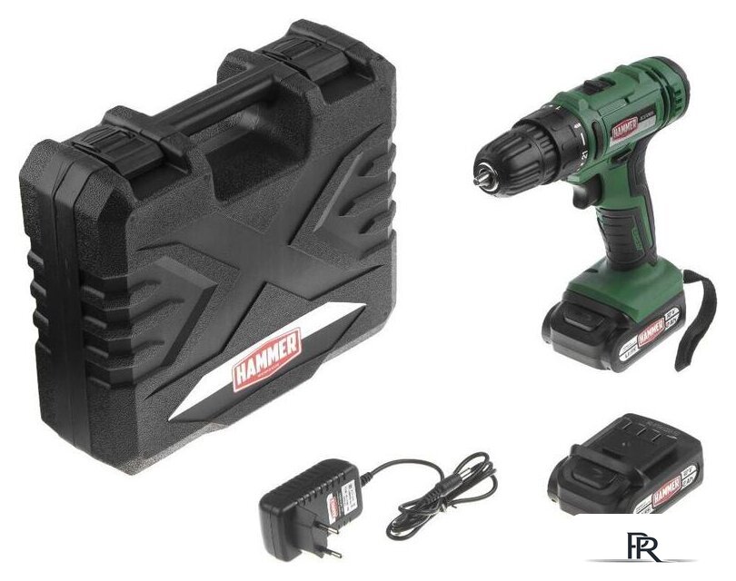 Дрель-шуруповерт Hammer ACD12BS (с 2-мя АКБ) - Изображение №1 — Интернет-магазин ПроЗаказ