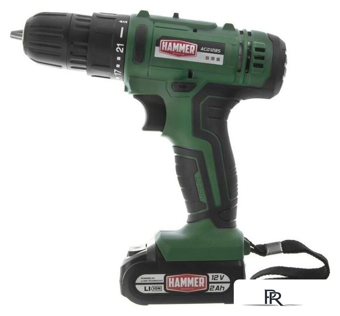 Дрель-шуруповерт Hammer ACD12BS (с 2-мя АКБ) - Изображение №3 — Интернет-магазин ПроЗаказ