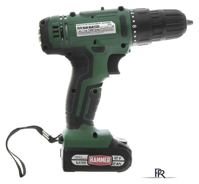 Дрель-шуруповерт Hammer ACD12BS (с 2-мя АКБ) - Изображение №4 — Интернет-магазин ПроЗаказ