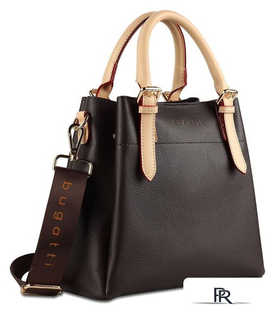 Женская сумка Bugatti Ella 49362002 (темно-коричневый) - Изображение №1 — Интернет-магазин ПроЗаказ