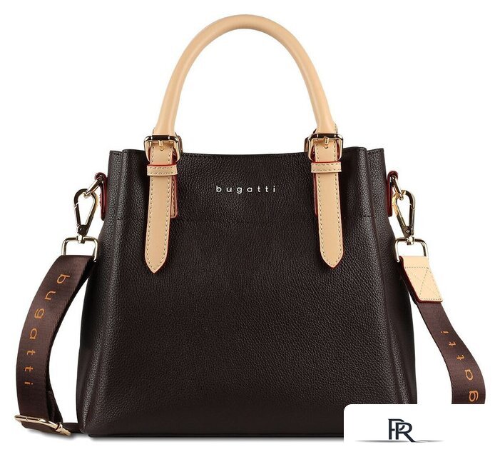 Женская сумка Bugatti Ella 49362002 (темно-коричневый) - Изображение №2 — Интернет-магазин ПроЗаказ