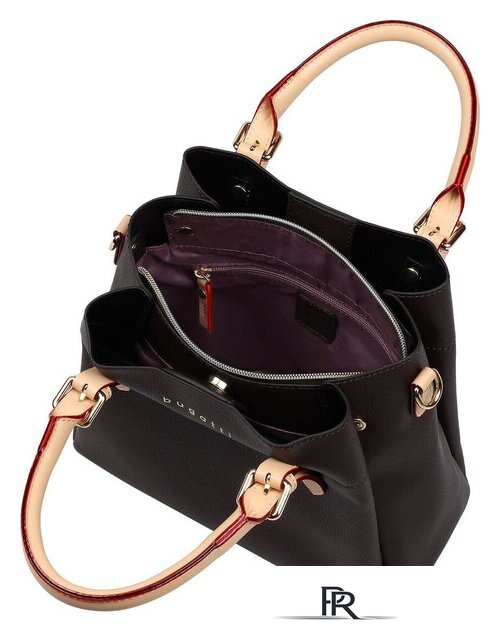 Женская сумка Bugatti Ella 49362002 (темно-коричневый) - Изображение №3 — Интернет-магазин ПроЗаказ