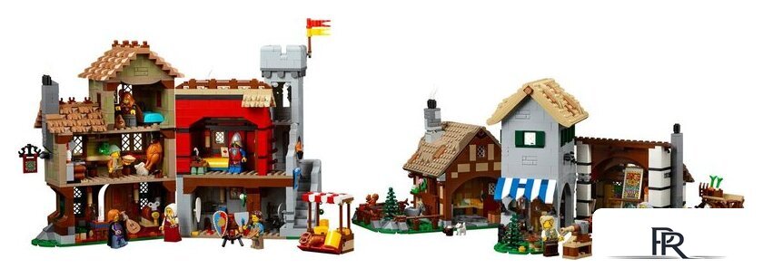 Конструктор LEGO Icons 10332 Средневековая городская площадь - Изображение №5 — Интернет-магазин ПроЗаказ