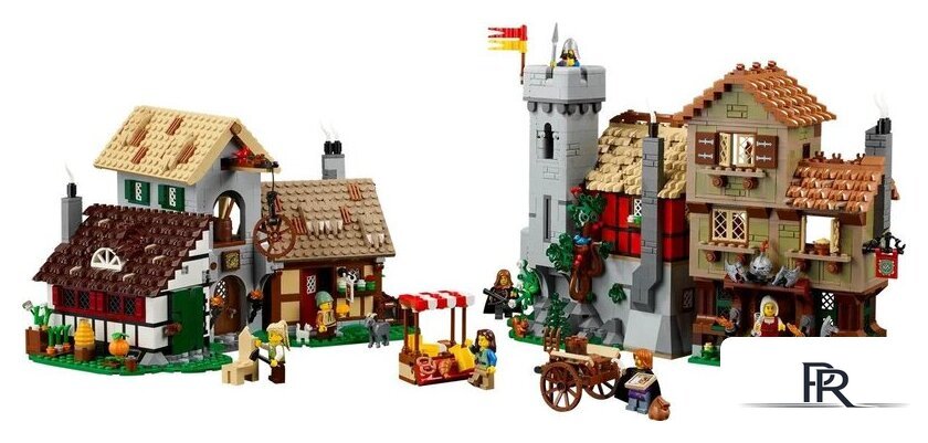 Конструктор LEGO Icons 10332 Средневековая городская площадь - Изображение №3 — Интернет-магазин ПроЗаказ