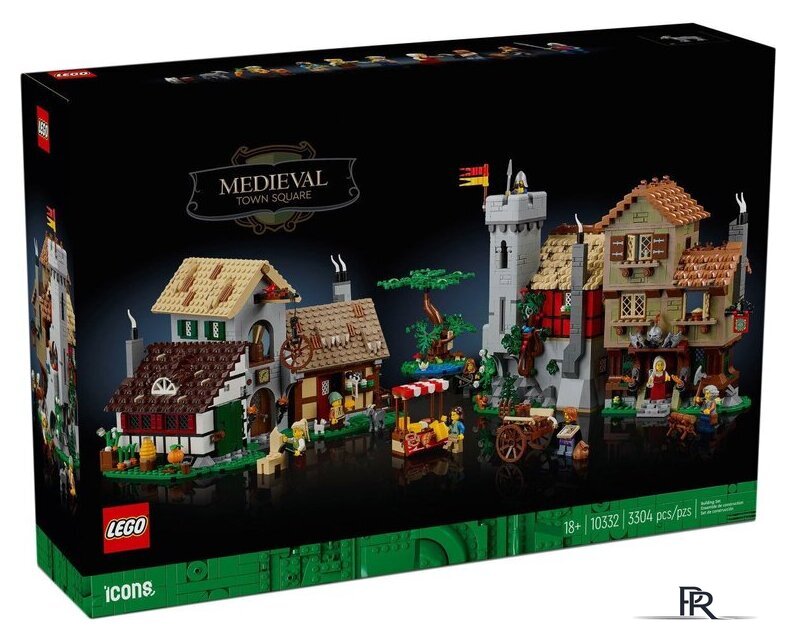 Конструктор LEGO Icons 10332 Средневековая городская площадь - Изображение №1 — Интернет-магазин ПроЗаказ