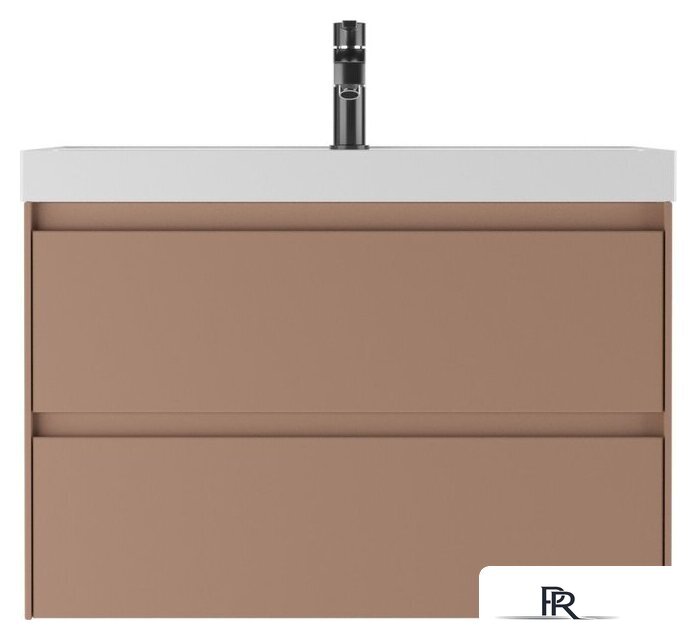  Домино Тумба под умывальник Unit 80 Verona В2 (мокко) - Изображение №2 — Интернет-магазин ПроЗаказ