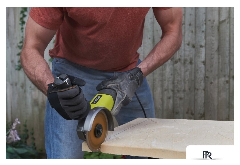 Угловая шлифмашина Ryobi RAG800-125G - Изображение №7 — Интернет-магазин ПроЗаказ