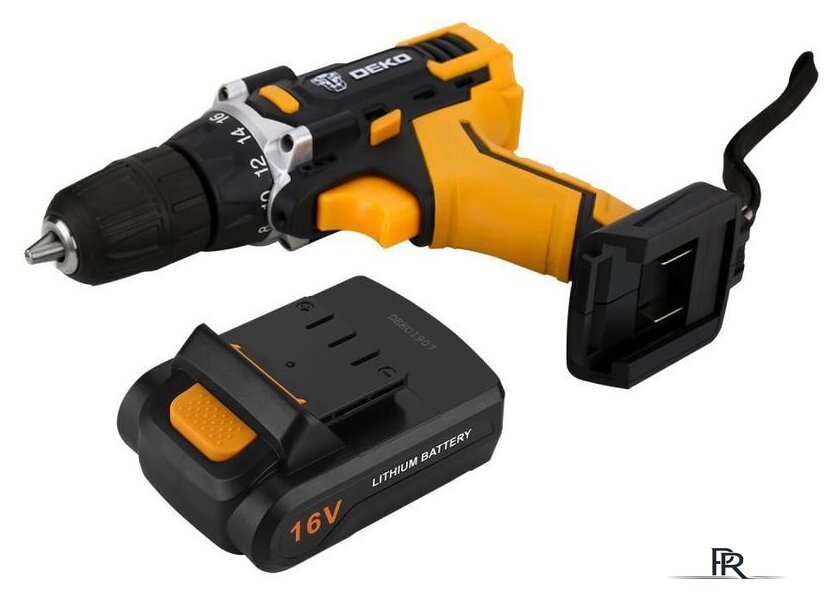Дрель-шуруповерт Deko DKCD16FU-Li 063-4098 (с 1-им АКБ) - Изображение №3 — Интернет-магазин ПроЗаказ