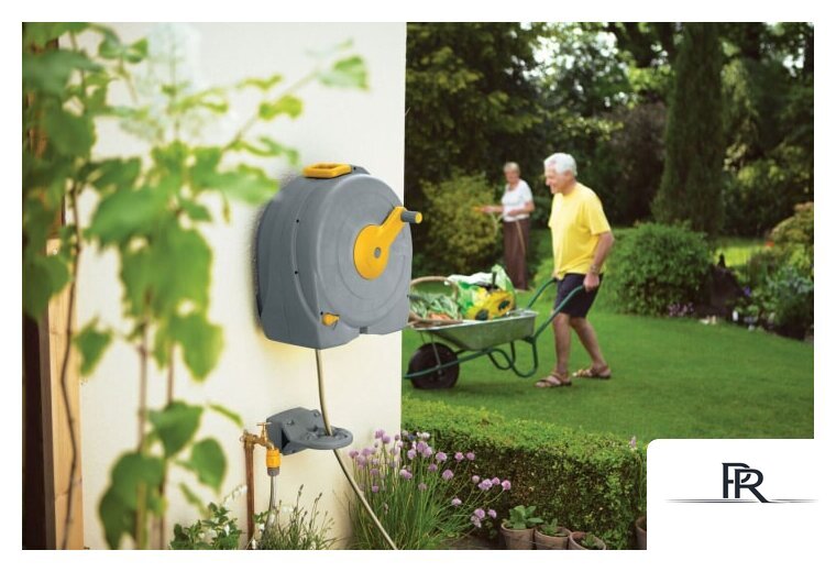 Катушка со шлангом Hozelock Wall Mounted Fast Reel 2496 (1/2