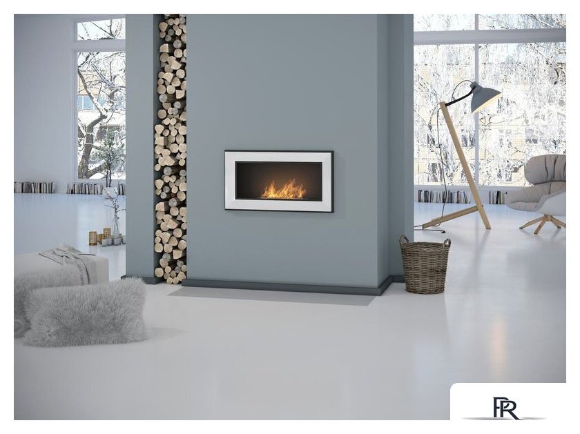 Биокамин SimpleFire Frame 900 (белый) - Изображение №2 — Интернет-магазин ПроЗаказ