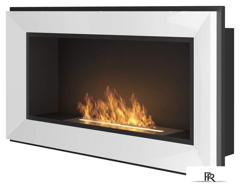 Биокамин SimpleFire Frame 900 (белый) - Изображение №1 — Интернет-магазин ПроЗаказ