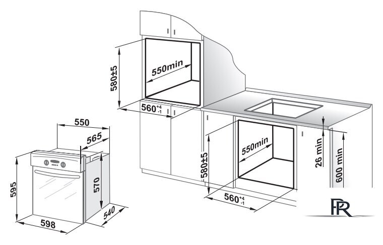 Электрический духовой шкаф GEFEST 602-02 РА - Изображение №2 — Интернет-магазин ПроЗаказ