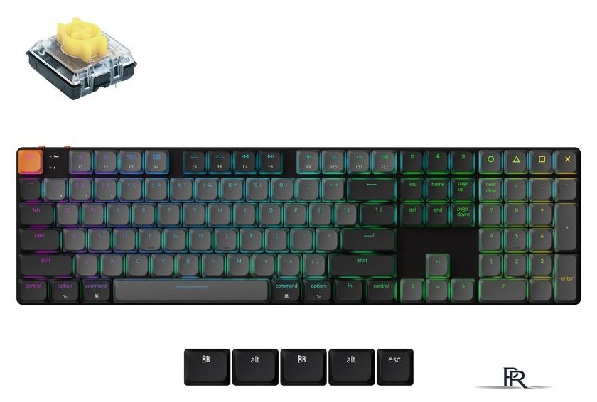 Клавиатура Keychron K5 V2 K5X-H4 (Gateron Low Profile Banana 2.0) - Изображение №1 — Интернет-магазин ПроЗаказ