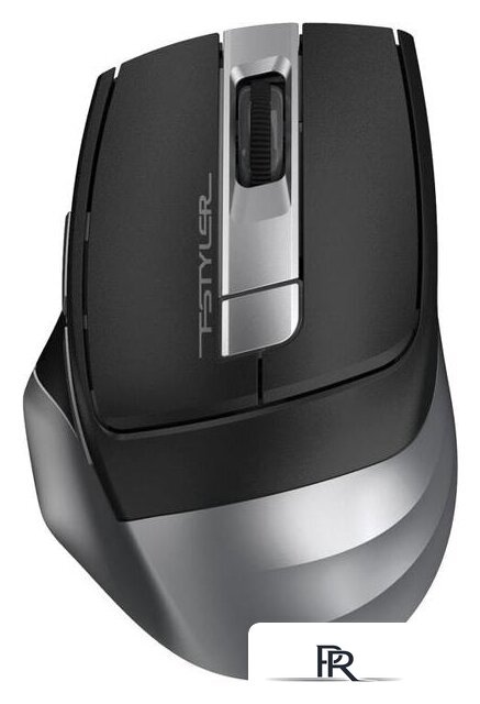 Мышь A4Tech Fstyler FG35 (черный/серебристый) - Изображение №1 — Интернет-магазин ПроЗаказ