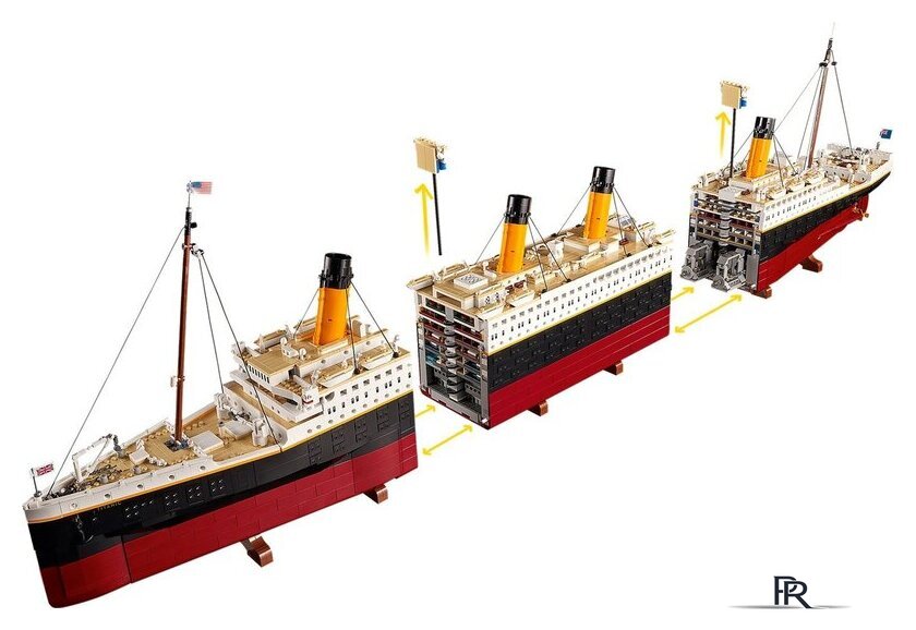 Конструктор LEGO Creator Expert 10294 Титаник - Изображение №7 — Интернет-магазин ПроЗаказ