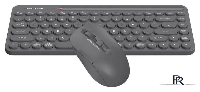 Офисный набор A4Tech Fstyler FG3200 Air2 (серый) - Изображение №5 — Интернет-магазин ПроЗаказ