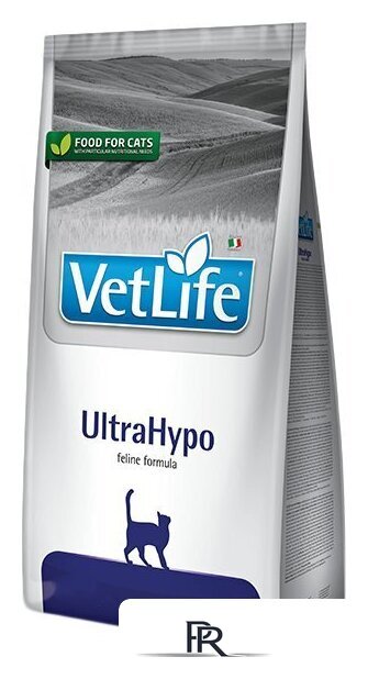 Сухой корм для кошек Farmina Vet Life UltraHypo (при проблемах с ЖКТ) 5 кг - Изображение №1 — Интернет-магазин ПроЗаказ
