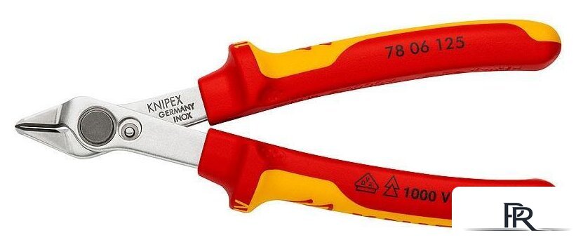 Кусачки боковые (бокорезы) Knipex 78 06 125 - Изображение №1 — Интернет-магазин ПроЗаказ